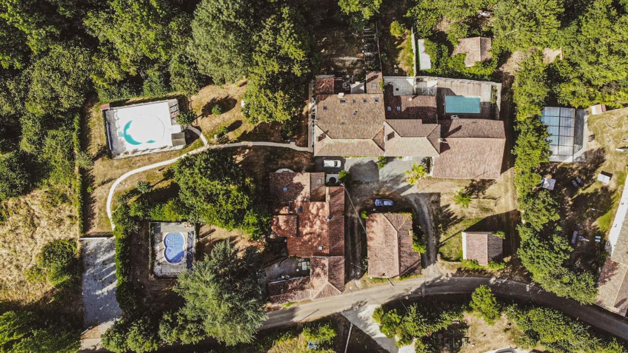 La Laujere Ivie - Gite & Piscine Privative Saint-Hilaire-du-Bois  Kültér fotó